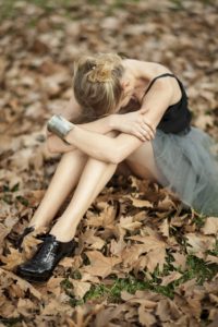 Pleurer devant un homme
